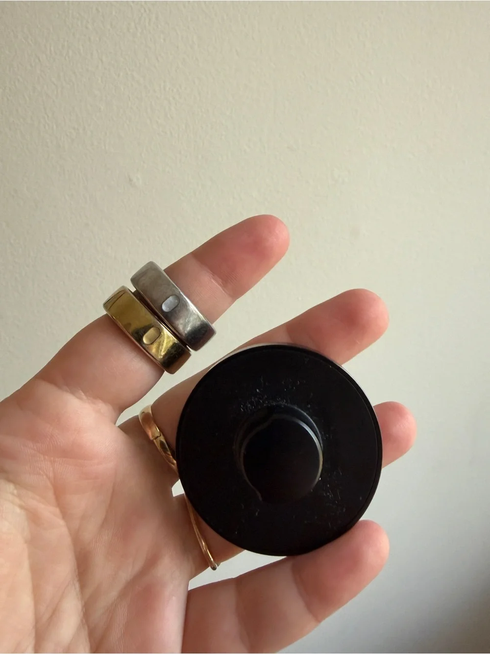 Oura rings size 10 gold and silver bundle